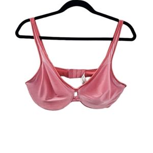 Lilyette Maidenform Spandex Pink Comfort Bra